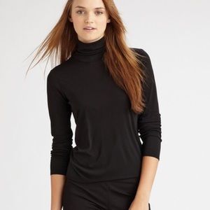 Eileen Fischer black turtle neck